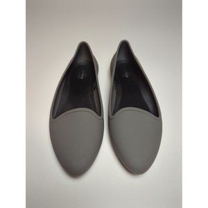 CROC'S Women's Eve Ballet Flats Gray 7